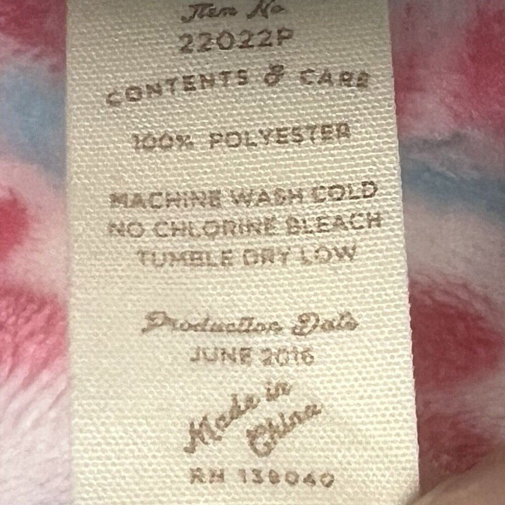 Matilda Jane Robe Girls Size XS Plush Belted Hooded Polka Dot Floral Pockets 4 5 - Picture 12 of 12